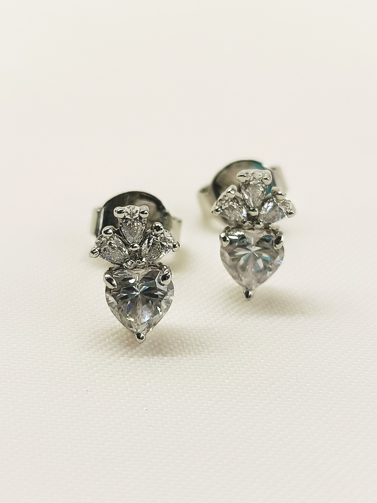 Nayanika 92.5 Silver Swarovski Stone Tops