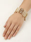 Adana White Pearl Kundan Bracelet