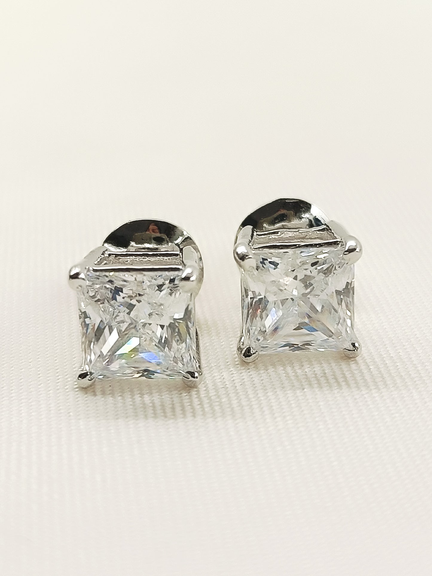 Anshika 92.5 Silver Swarovski Stone Tops