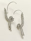 Suhasini White American Diamond Earrings