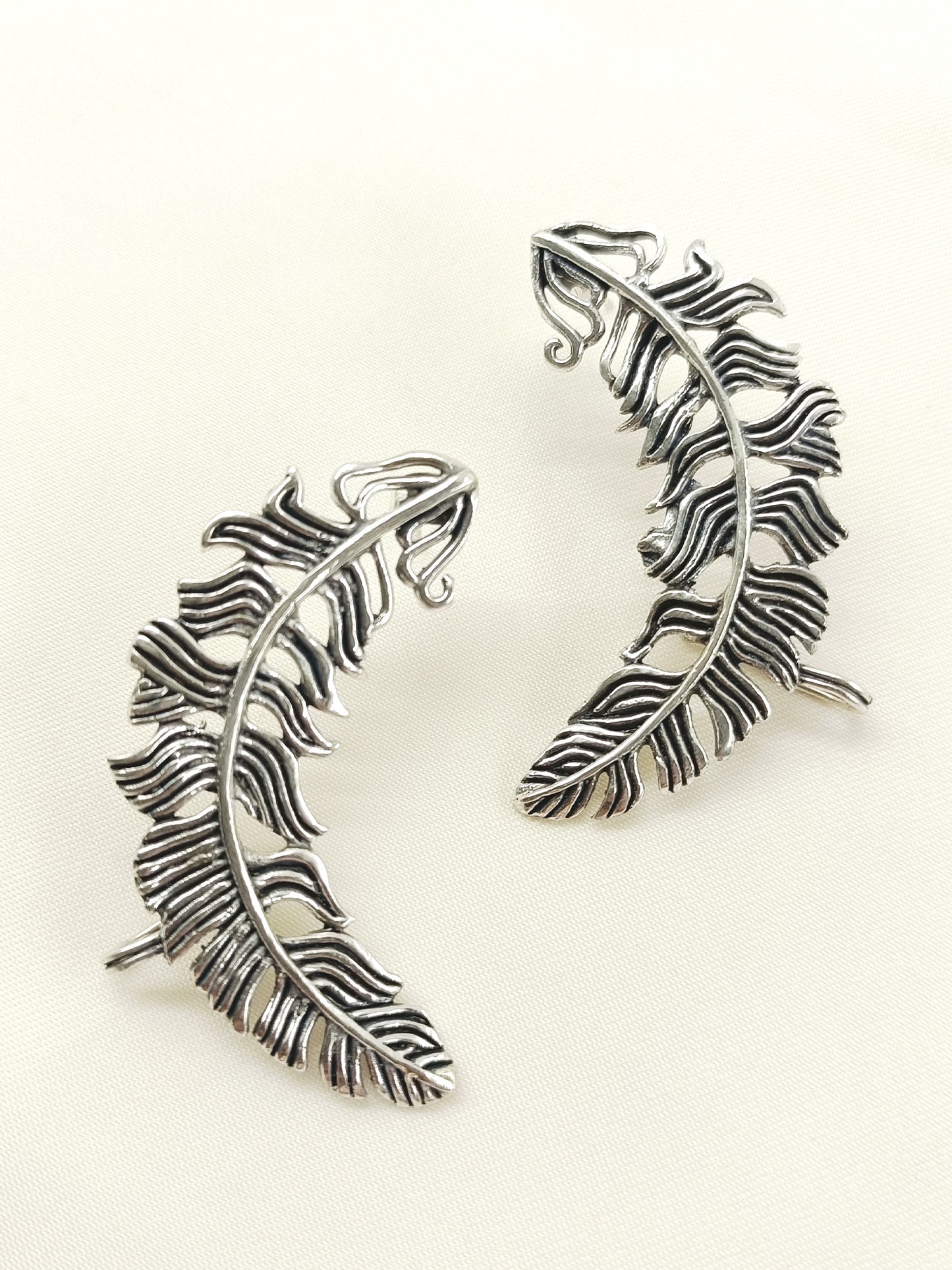 Aadith Silver Men's Earrings[Price Is for Pair]