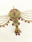Ishraq R&G Peacock Hair Brooch
