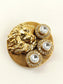 Aarohit Sher Mukut Lion Kundan Men's Brooch