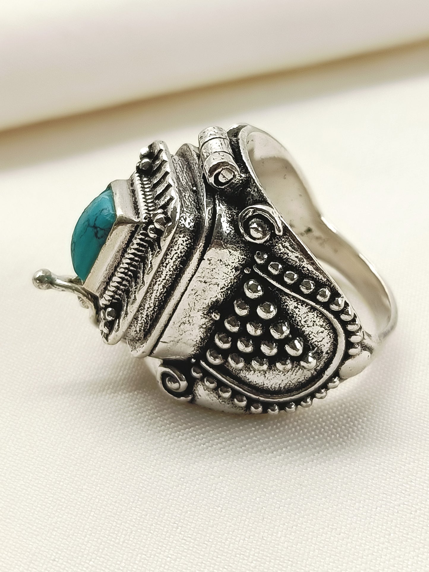 Palash Firozi Men's Finger Ring