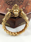 Ruval Men's Lion Gold Kada