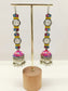 Jigisha Majenta Oxidized Jhumki
