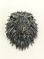 Omkar Black Lion Men's Brooch