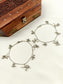 Aster Silver Oxidized Bird Ghungroo Anklet