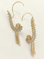Juhi White American Diamond Earrings