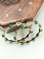 Vijayanthi Green Antique Bangles