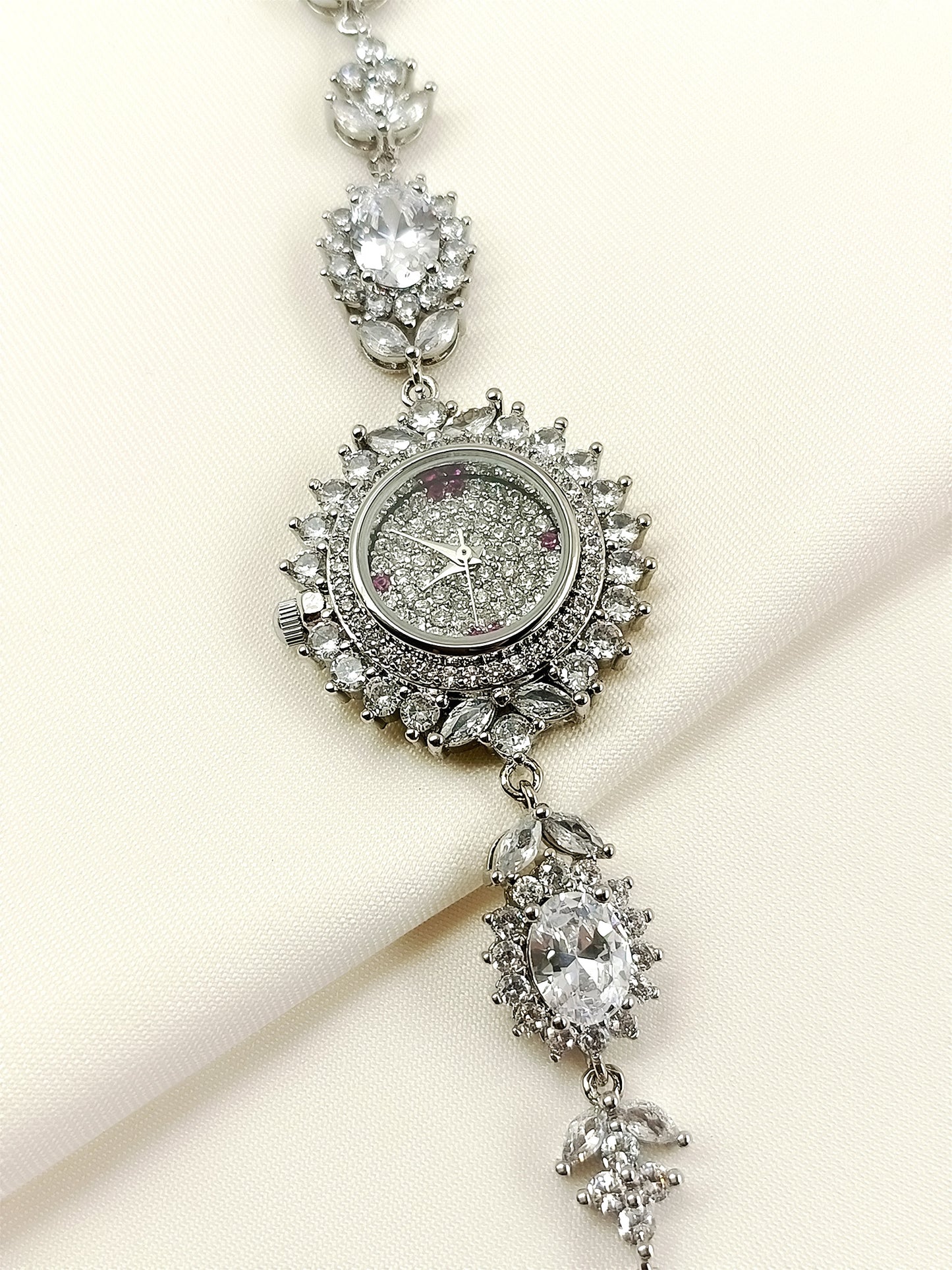 Elia's American Diamond Watch