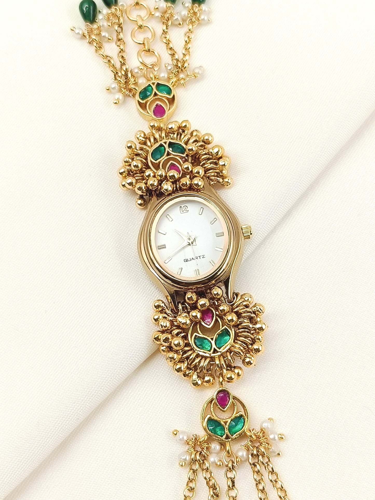 Nimmi's Paachi Kundan Watch
