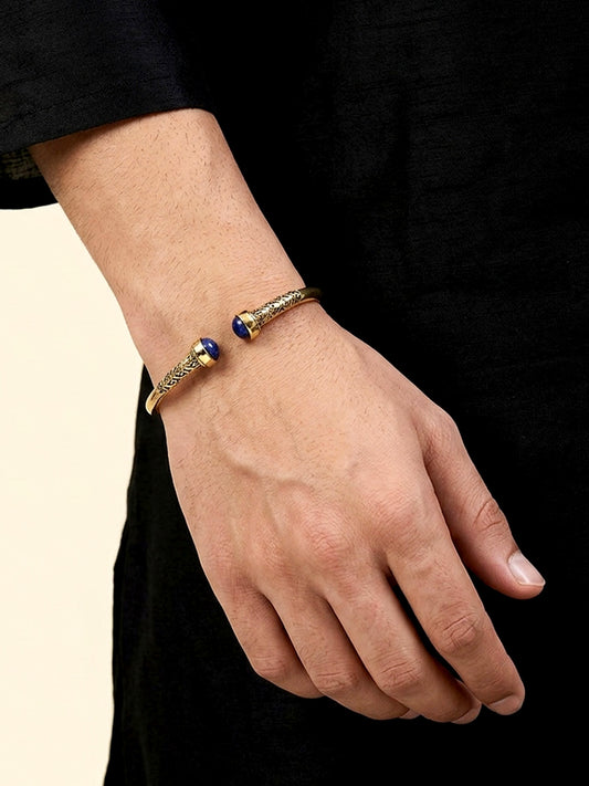 Manthon Navy Blue Men's Bracelet