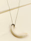 Annette White Bone Men's Neckpiece