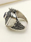 Tashvik Purple Men's Finger Ring