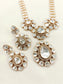 Vishnupriya White Kundan Necklace Set