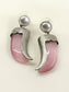 Hemant Baby Pink Men's Earring