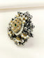 Himadri Green Oxidized Finger Ring