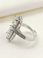 Sharvari White American Diamond Finger Ring