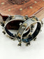 Sameera Dual Tone Oxidized Silver Ghungroo Bangles