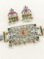 Anagha Multi Colour Oxidized Choker Set