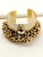 Anni Ruby Oxidized Bracelet