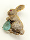 Ashok Mint Green Rabbit Men's Brooch