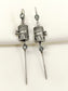 Ishaanth White Men's Earcuff