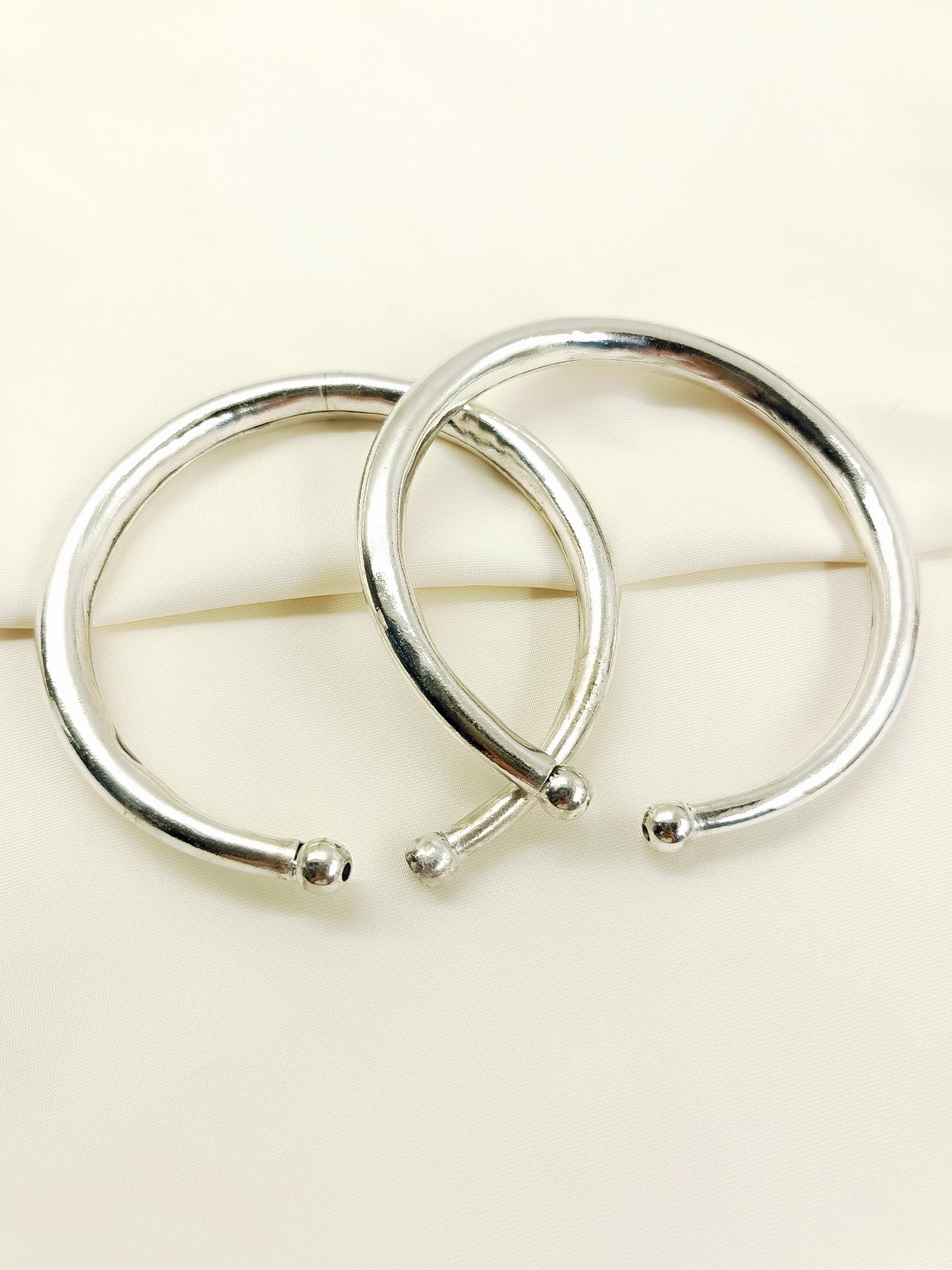 Sehej Silver Men's Anklet [Price Is For Pair]