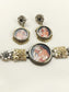 Anjuli Ranisha Miniature Rani Oxidized Choker Set