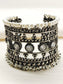 Fenja White Oxidized Bracelet