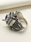 Nandi Purple Men's Finger Ring