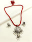 Lovis Red Men's Necklace Set