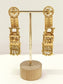 Sanhita Golden Chariot Oxidized Earring