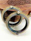 Kanta Dual Tone Oxidized Bangles