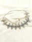 Deborah Lavender 92.5 Silver American Diamond Two In One Bracelet