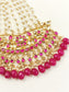 Yukta Ruby Hanging Kundan Passa