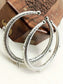 Ruhu Silver Hasli Styled Oxidized Anklet