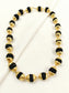 Ihir Men's Rudraksha Gold Capped Mala