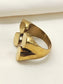 San Golden Men's Finger Ring