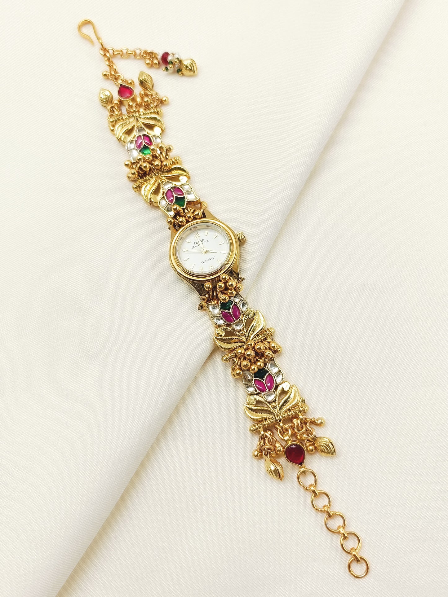 Shabnam's Paachi Kundan Watch