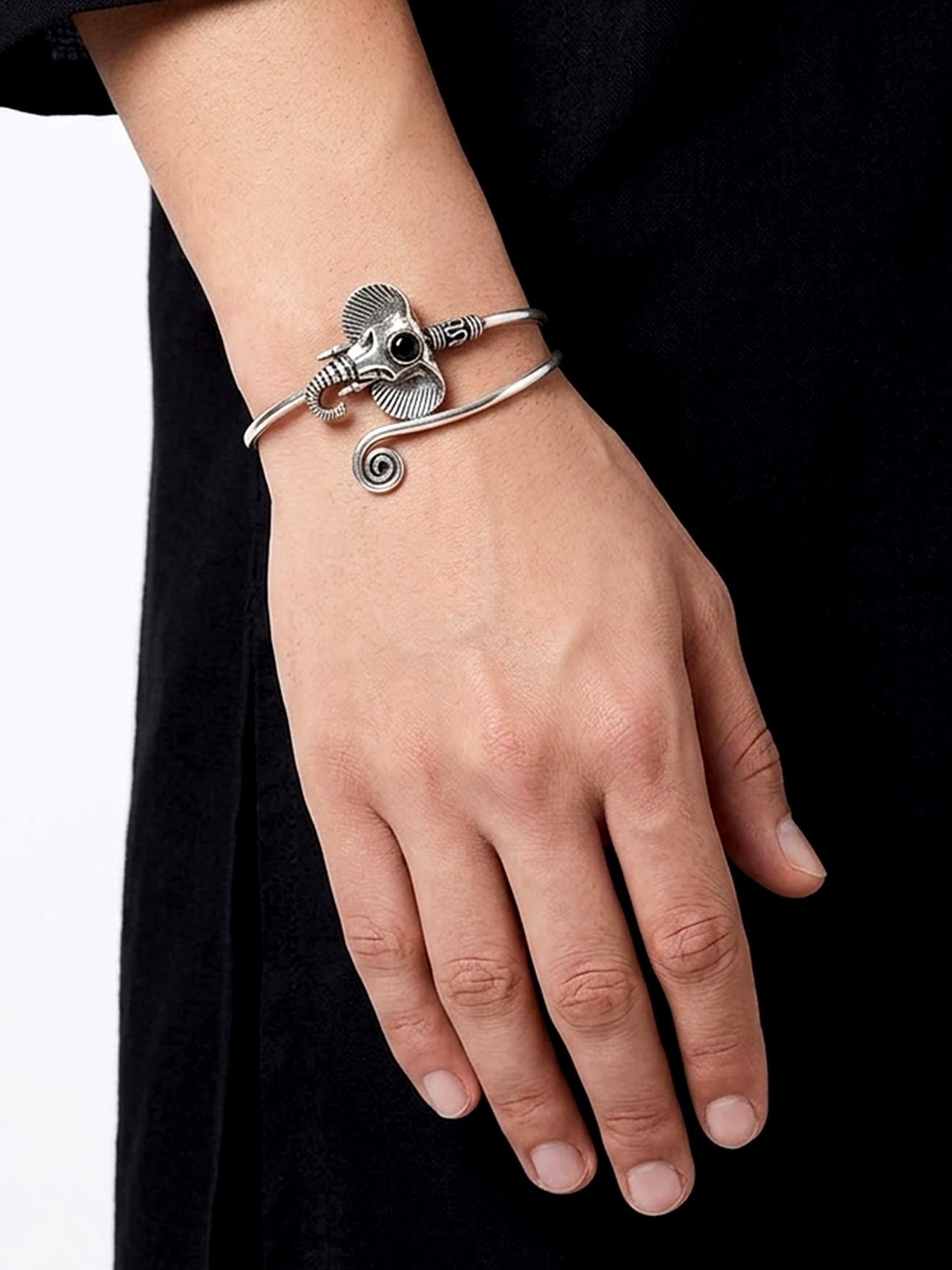 Udarsh Black Men's Bracelet