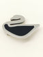 Eliza Silver Bird Brooch