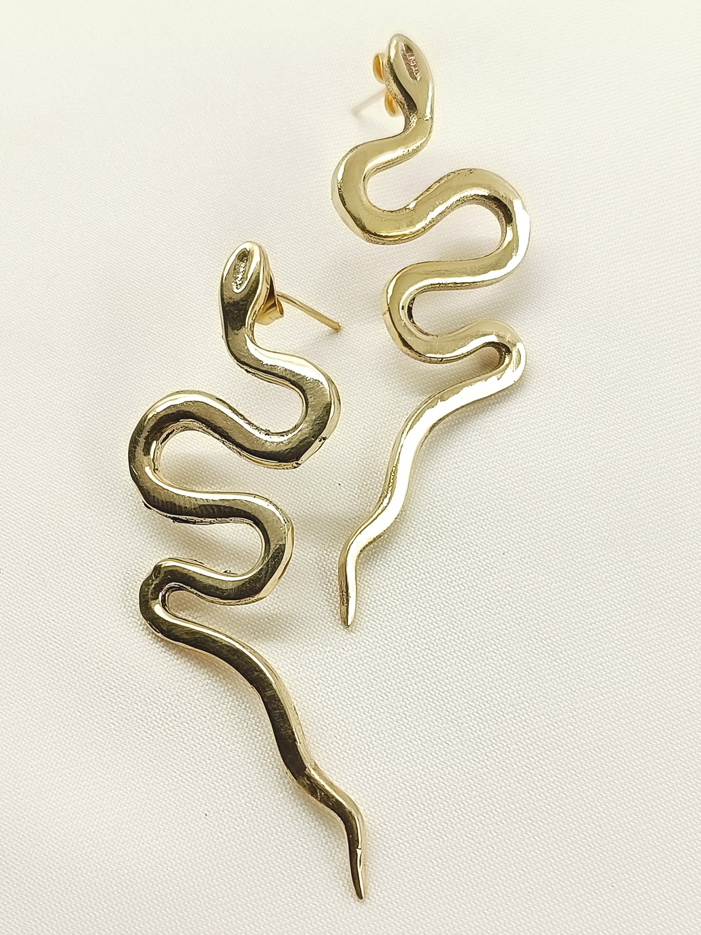 Leah Golden Men's Earrings