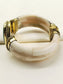Rukhsaar Men’s Royal Blue Onyx Stone Tribal Bone Bracelet