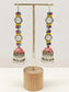 Nehal Multi Colour Oxidized Jhumki