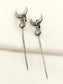 Nisheet White Men's Earcuff