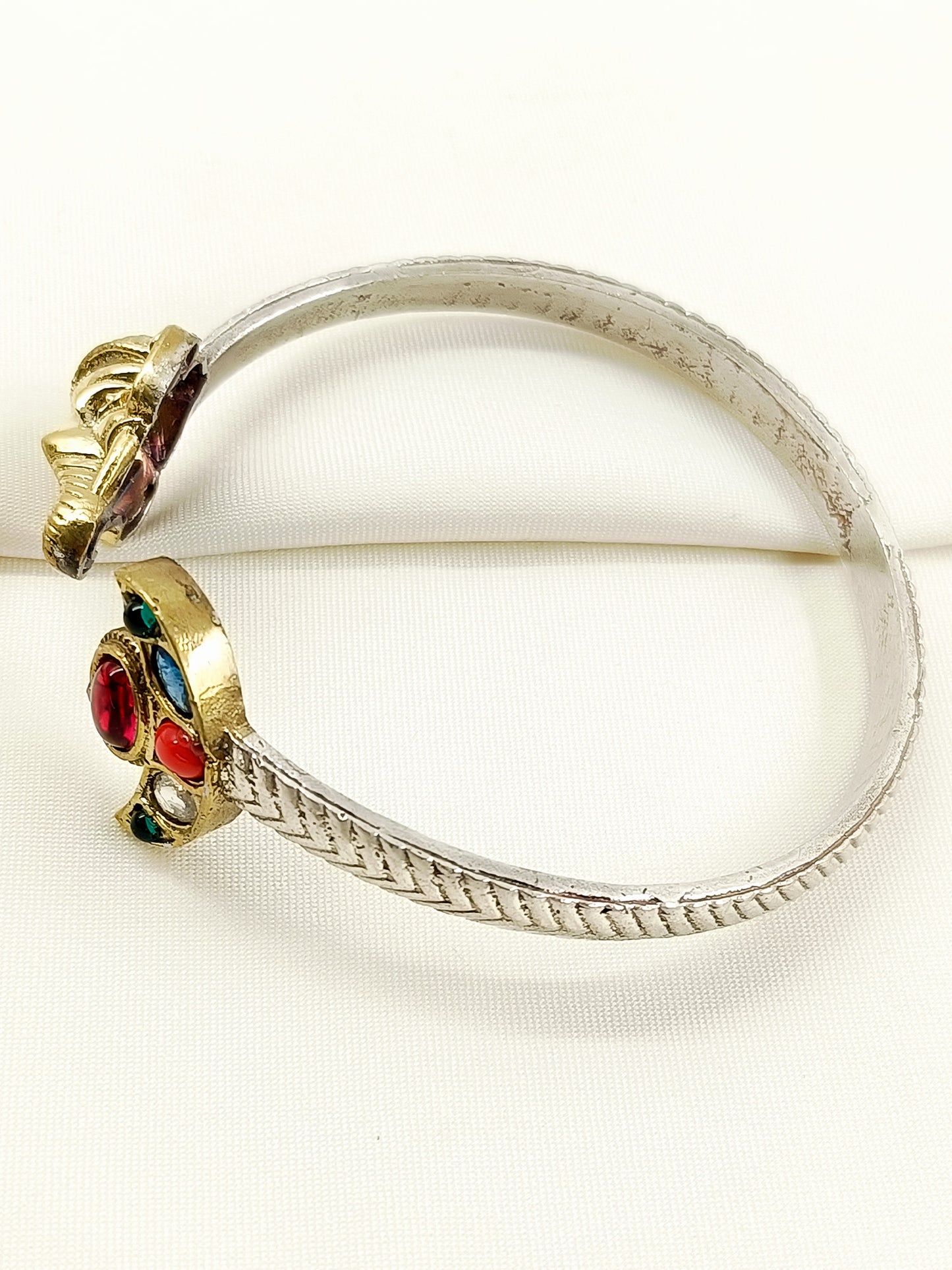 Girish Dual-Tone Ganesha Men's Bracelet
