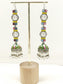 Srimati Multi Colour Oxidized Jhumki
