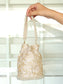 Samayra Rose Gold Potli Bag